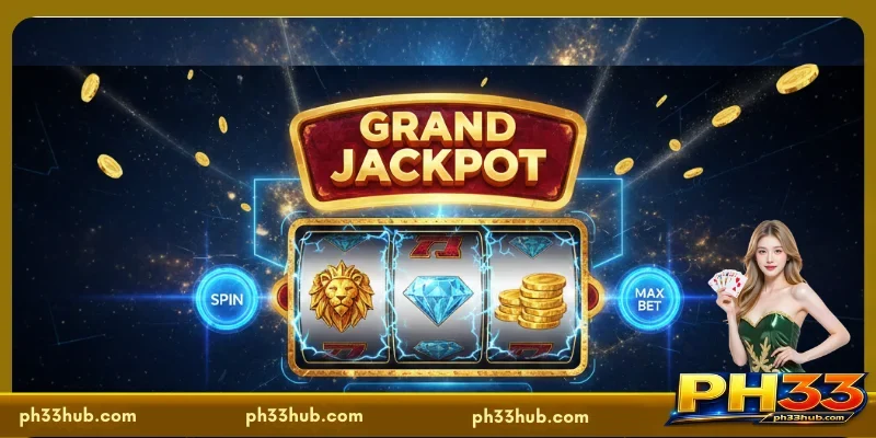 Filipino players choose PH33 for Grand Jackpot slots online